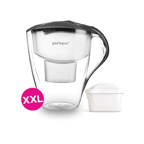 *SALE* Wasserfilter Family XXL (4l) schwarz inkl. 1 Universal Filterkartusche | B-Ware