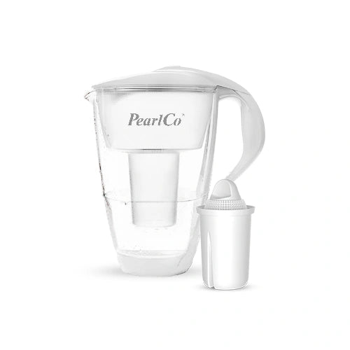 PearlCo Glas-Wasserfilter inkl. 1 Filterkartusche
