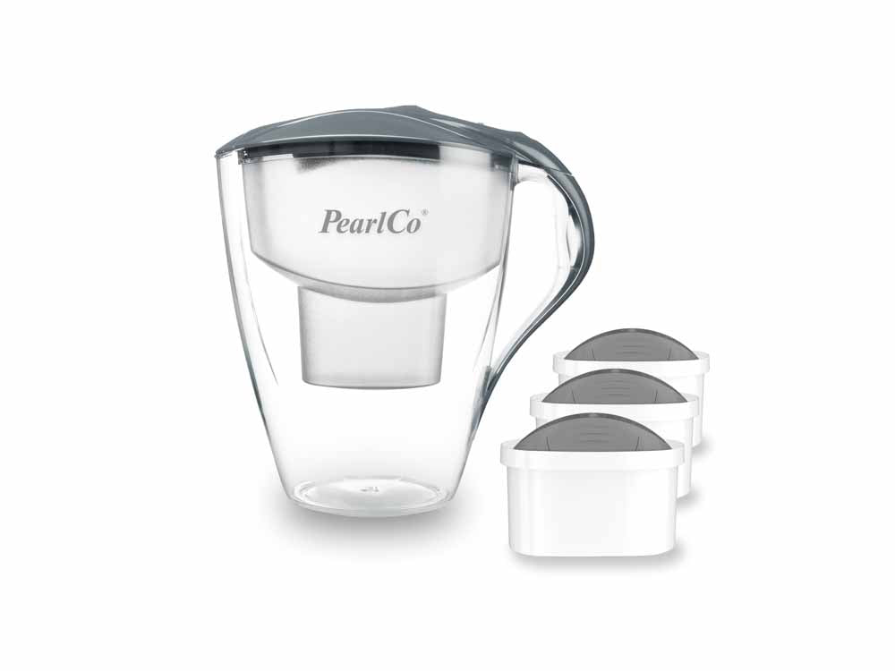 PearlCo Wasserfilter Family XXL (4,0l) inkl. 3 Filterkartuschen