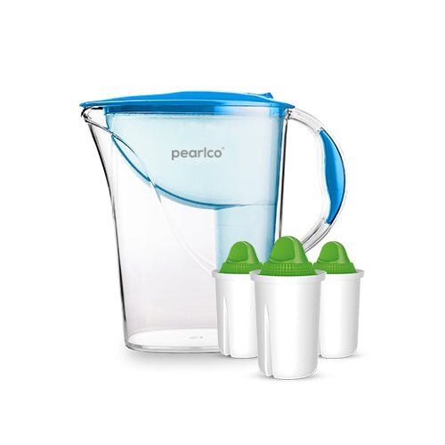 PearlCo Wasserfilter Standard (2,4l) inkl. 3 Filterkartuschen - PearlCo.de