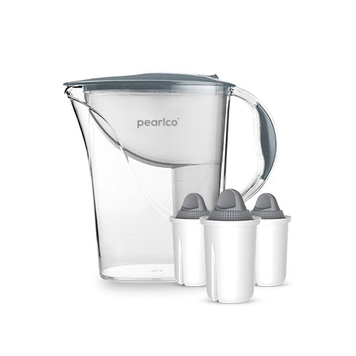 PearlCo Wasserfilter Standard (2,4l) inkl. 3 Filterkartuschen - PearlCo.de