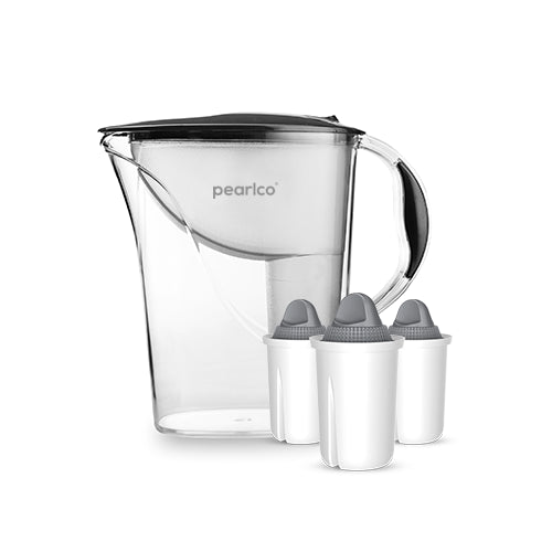 PearlCo Wasserfilter Standard (2,4l) inkl. 3 Filterkartuschen - PearlCo.de