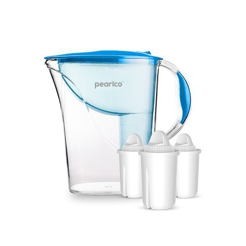 PearlCo Wasserfilter Standard (2,4l) inkl. 3 Filterkartuschen - PearlCo.de