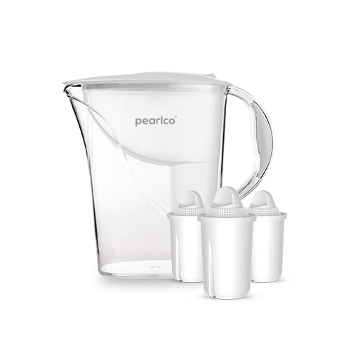 PearlCo Wasserfilter Standard (2,4l) inkl. 3 Filterkartuschen - PearlCo.de
