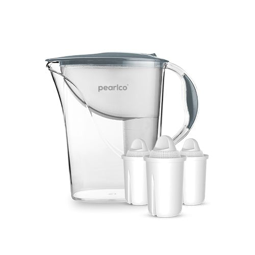 PearlCo Wasserfilter Standard (2,4l) inkl. 3 Filterkartuschen - PearlCo.de