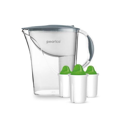 PearlCo Wasserfilter Standard (2,4l) inkl. 3 Filterkartuschen - PearlCo.de