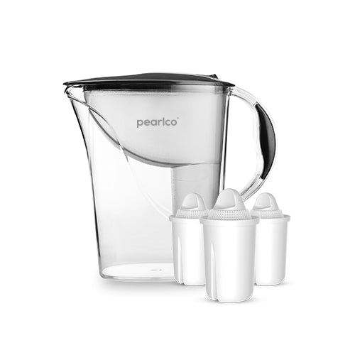 PearlCo Wasserfilter Standard (2,4l) inkl. 3 Filterkartuschen - PearlCo.de