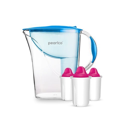 PearlCo Wasserfilter Standard (2,4l) inkl. 3 Filterkartuschen - PearlCo.de