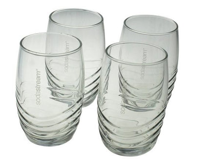 SodaStream Designglas 4er Pack