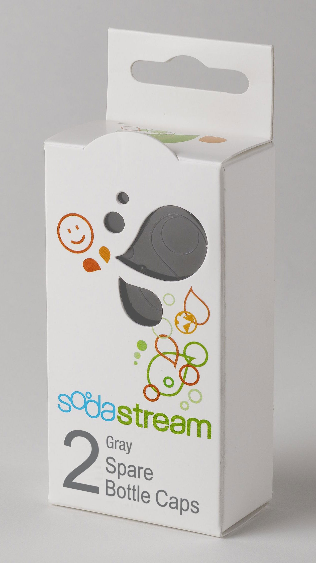 SodaStream Schraubverschluss für PET-Flaschen 2er-Pack, Schwarz