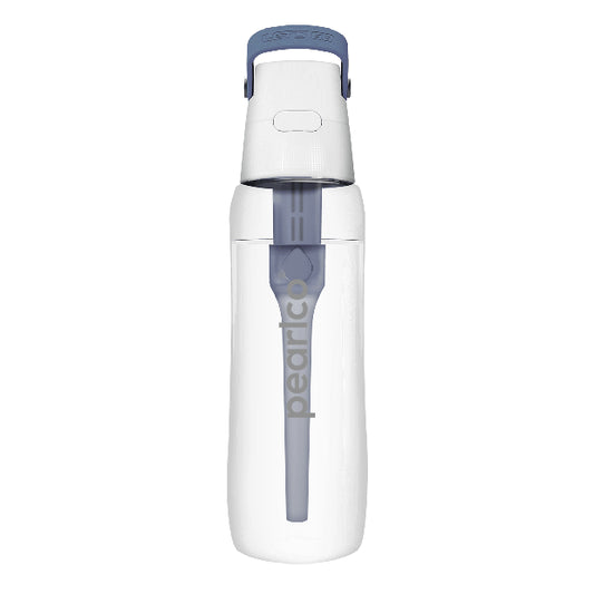 Trinkflasche SOLID mit Filter 0,7 Liter anthrazit