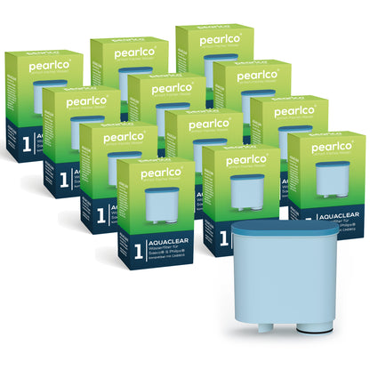 Clear Wasserfilter für Philips & Saeco Kaffeemaschinen komp. mit AquaClean CA6903 - Pack 12