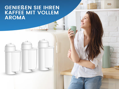 Coffee+ Wasserfilter für Kaffeemaschinen komp. mit Brita Intenza System - Pack 03 - PearlCo.de