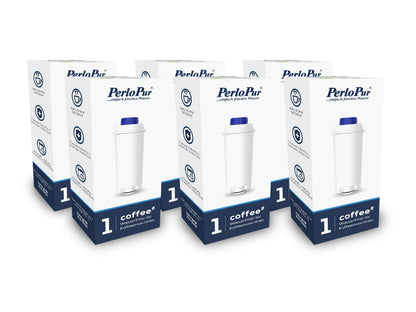 Coffee² Wasserfilter für Kaffeemaschinen Delonghi Filter DLSC002 - Pack 06