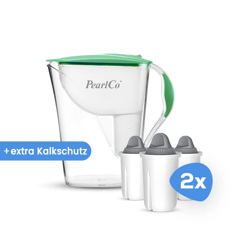 PearlCo Wasserfilter Fashion (3.3l)  inkl. 6 Filterkartuschen