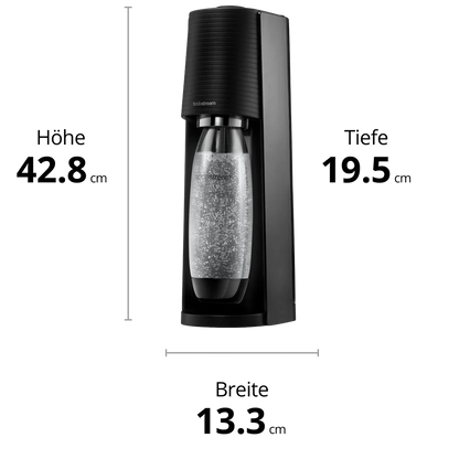 Sodastream Terra Wassersprudler schwarz