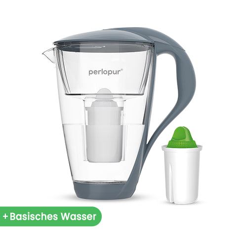 Glas-Wasserfilter inkl. 1 Filterkartusche
