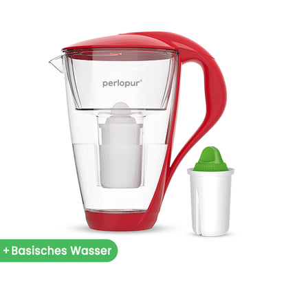 Glas-Wasserfilter inkl. 1 Filterkartusche