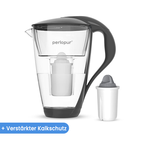 Glas-Wasserfilter inkl. 1 Filterkartusche