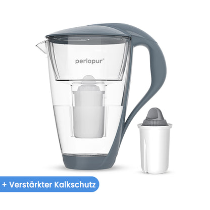 Glas-Wasserfilter inkl. 1 Filterkartusche