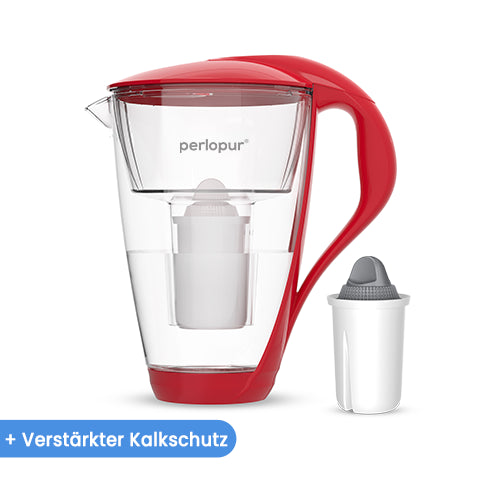 Glas-Wasserfilter inkl. 1 Filterkartusche