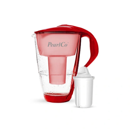 PearlCo Glas-Wasserfilter inkl. 1 Filterkartusche
