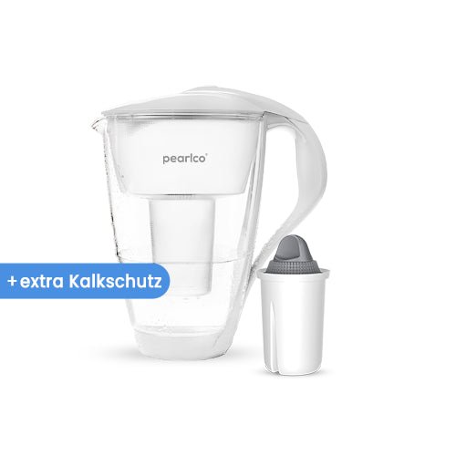PearlCo Glas - Wasserfilter inkl. 1 Filterkartusche - PearlCo.de