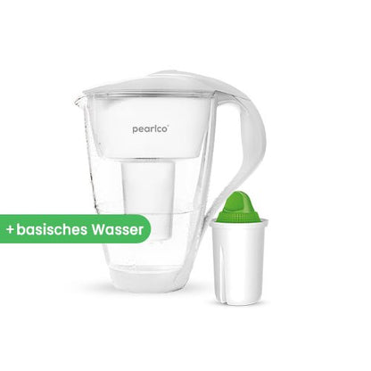 PearlCo Glas - Wasserfilter inkl. 1 Filterkartusche - PearlCo.de