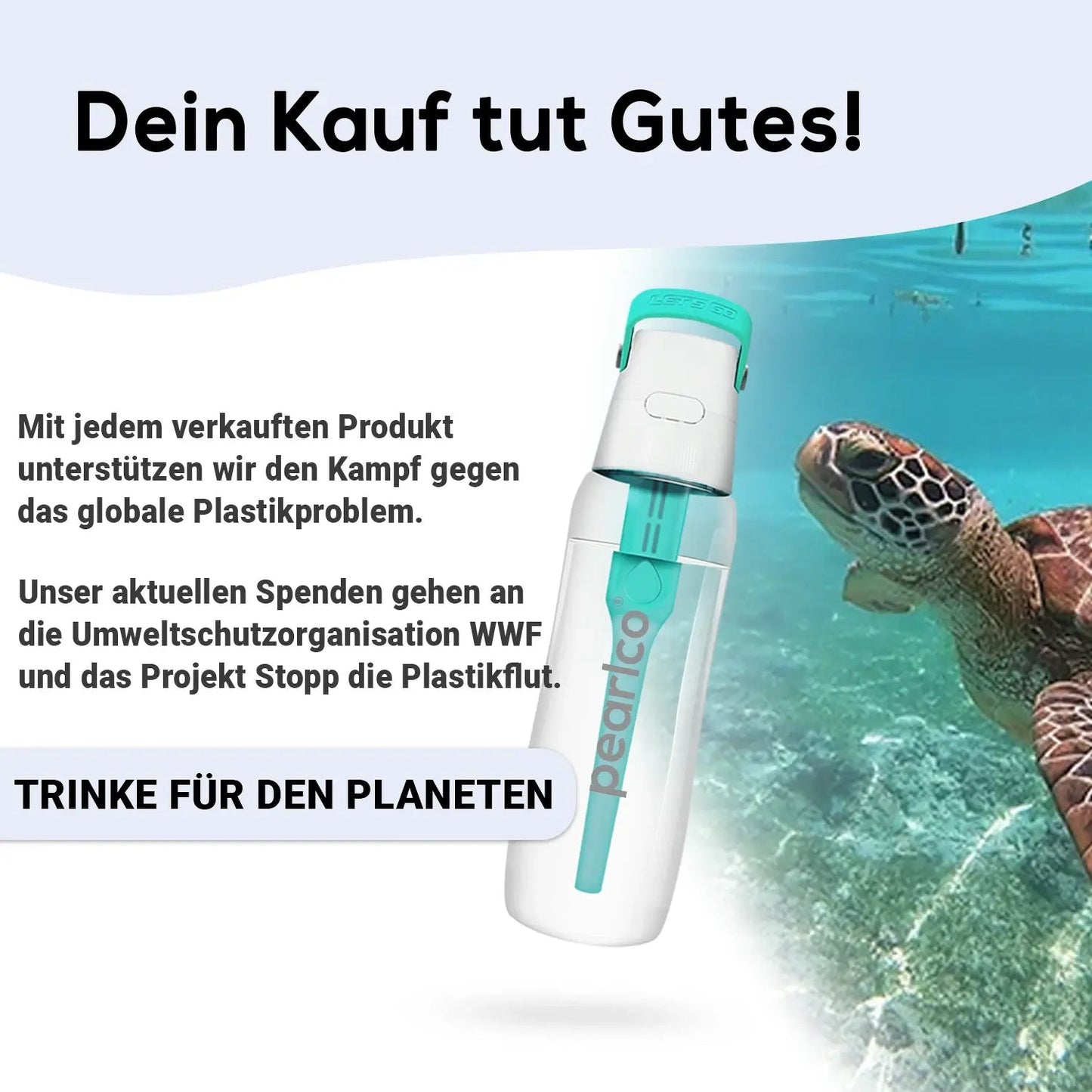 PearlCo Glas - Wasserfilter inkl. 6 Filterkartuschen - PearlCo.de