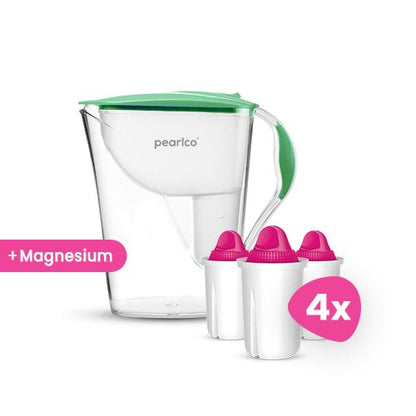 PearlCo Wasserfilter Fashion (3.3l) inkl. 12 Filterkartuschen - PearlCo.de