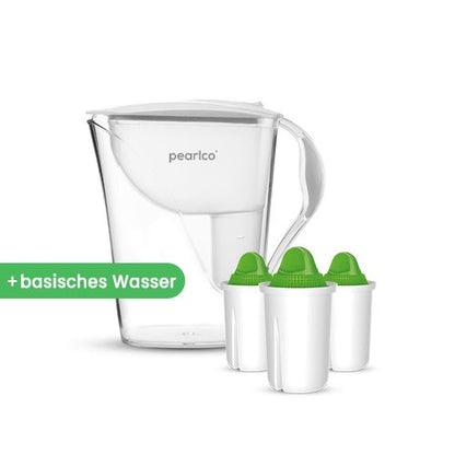 PearlCo Wasserfilter Fashion (3.3l) inkl. 3 Filterkartuschen - PearlCo.de