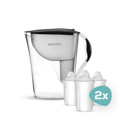 PearlCo Wasserfilter Fashion (3.3l) inkl. 6 Filterkartuschen - PearlCo.de