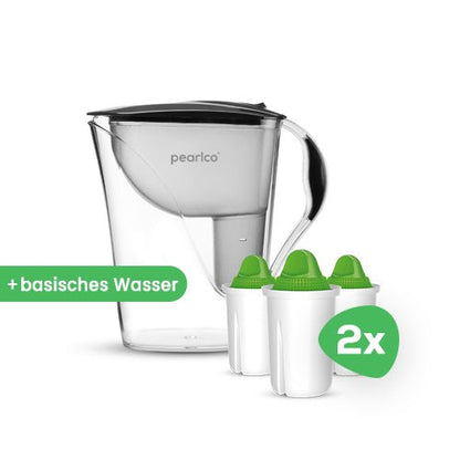 PearlCo Wasserfilter Fashion (3.3l) inkl. 6 Filterkartuschen - PearlCo.de
