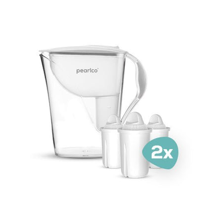 PearlCo Wasserfilter Fashion (3.3l) inkl. 6 Filterkartuschen - PearlCo.de