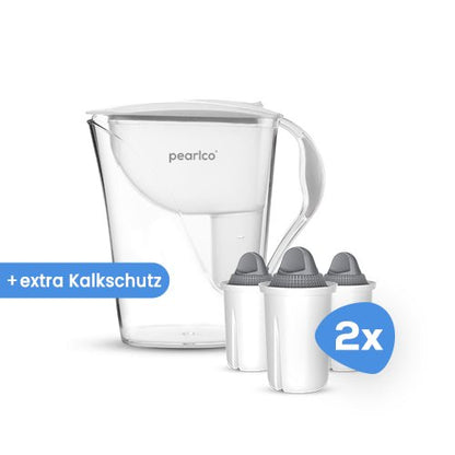PearlCo Wasserfilter Fashion (3.3l) inkl. 6 Filterkartuschen - PearlCo.de