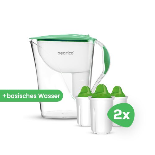 PearlCo Wasserfilter Fashion (3.3l) inkl. 6 Filterkartuschen - PearlCo.de