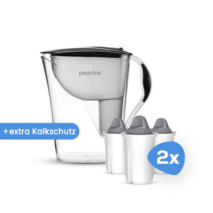 PearlCo Wasserfilter Fashion (3.3l) inkl. 6 Filterkartuschen - PearlCo.de