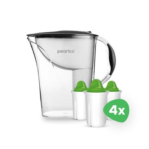 PearlCo Wasserfilter Standard (2,4l) inkl. 12 Filterkartuschen - PearlCo.de