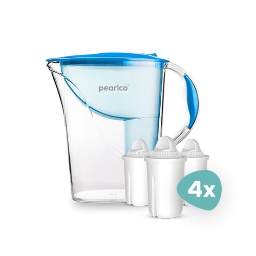 PearlCo Wasserfilter Standard (2,4l) inkl. 12 Filterkartuschen - PearlCo.de