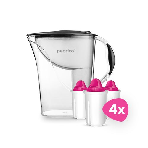 PearlCo Wasserfilter Standard (2,4l) inkl. 12 Filterkartuschen - PearlCo.de