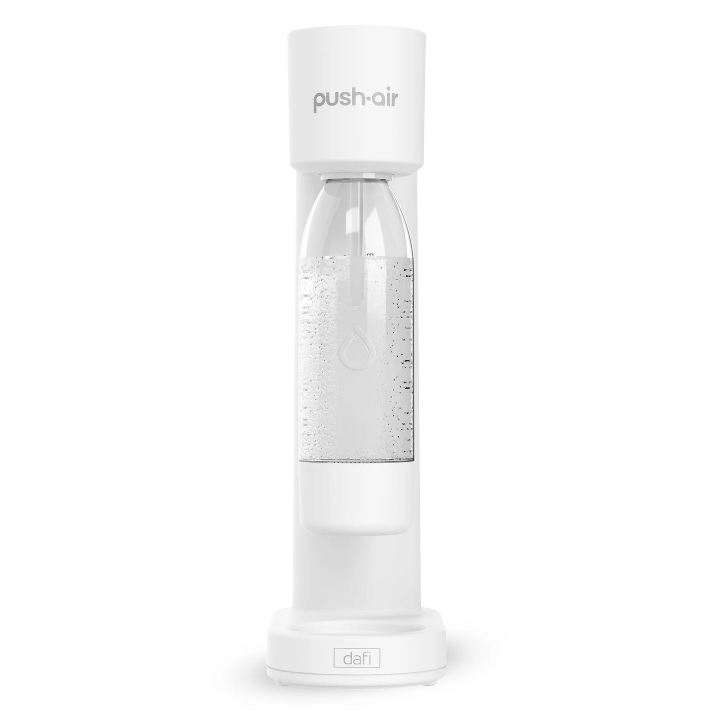 DAFI Wassersprudler Pushair inkl. 1 Co2 Zylinder und 0,7l Flasche