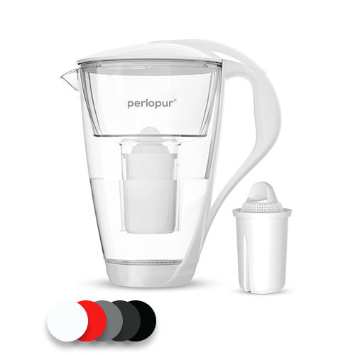 Glas-Wasserfilter inkl. 1 Filterkartusche