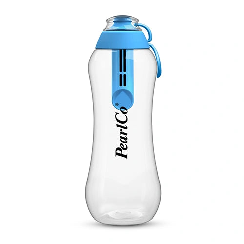 *SALE* Trinkflasche SOFT mit integriertem Filter blau/0,7 Liter
