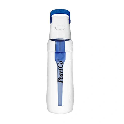 *SALE* Trinkflasche SOLID mit Filter 0,7 Liter blau