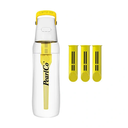 Trinkflasche SOLID mit Filter 0,7l Starterpack