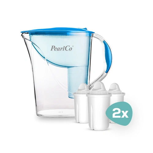 PearlCo Wasserfilter Standard (2,4l)  inkl. 6 Filterkartuschen