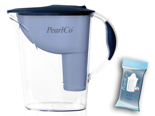 *SALE* PearlCo Wasserfilter Standard classic (dunkelblau) inkl. 1 Filterkartusche